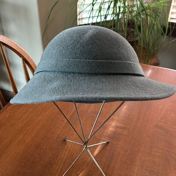 Vintage Makins New York Gray Wool Hat main image 5